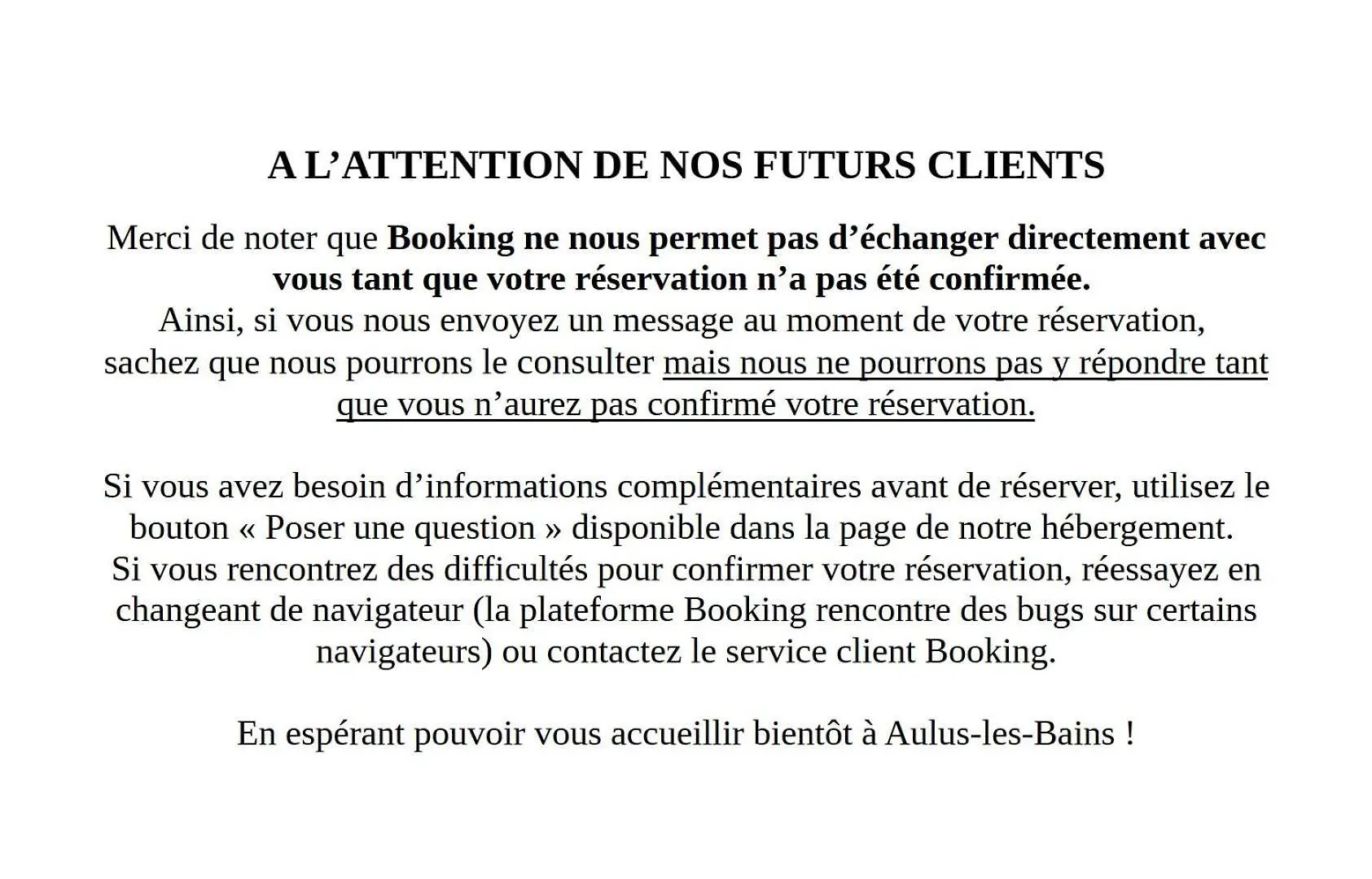 Daire Appartement Grand Hotel Aulus-Les-Bains